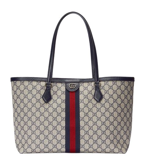 gucci gg supreme tote bag brown|ophidia Gucci shoulder bags.